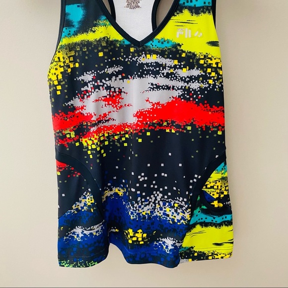 Fila Work Out Tank Top Sz Medium - Picture 3 of 8